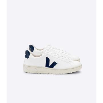 Veja URCA CWL Women's Shoes White/Navy | NZ 561BEX